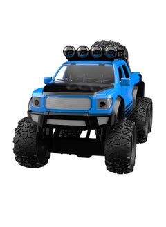 Galaxy 1:16 Friction Off-Road Vehicle with 6 Wheels | Light & Sound Function | Includes Batteries | Open Box