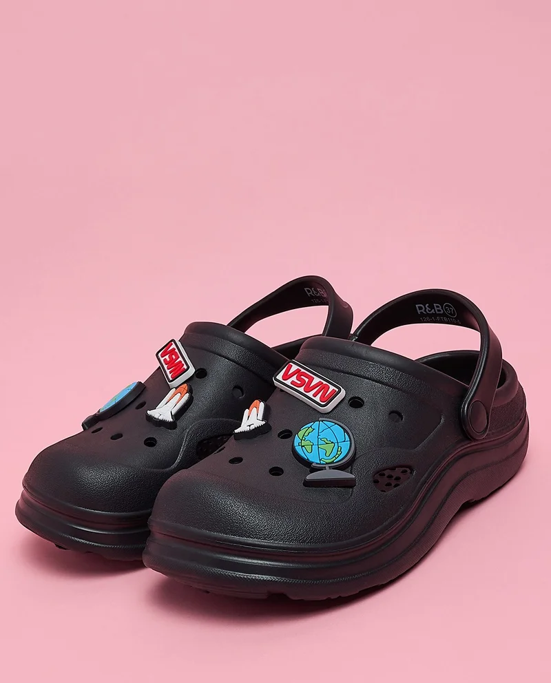 أر أند بي Charm Detail Slingback Clogs
