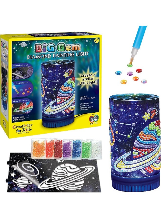 Creativity For Kids Big Gem Diamond Painting Light - Image 1