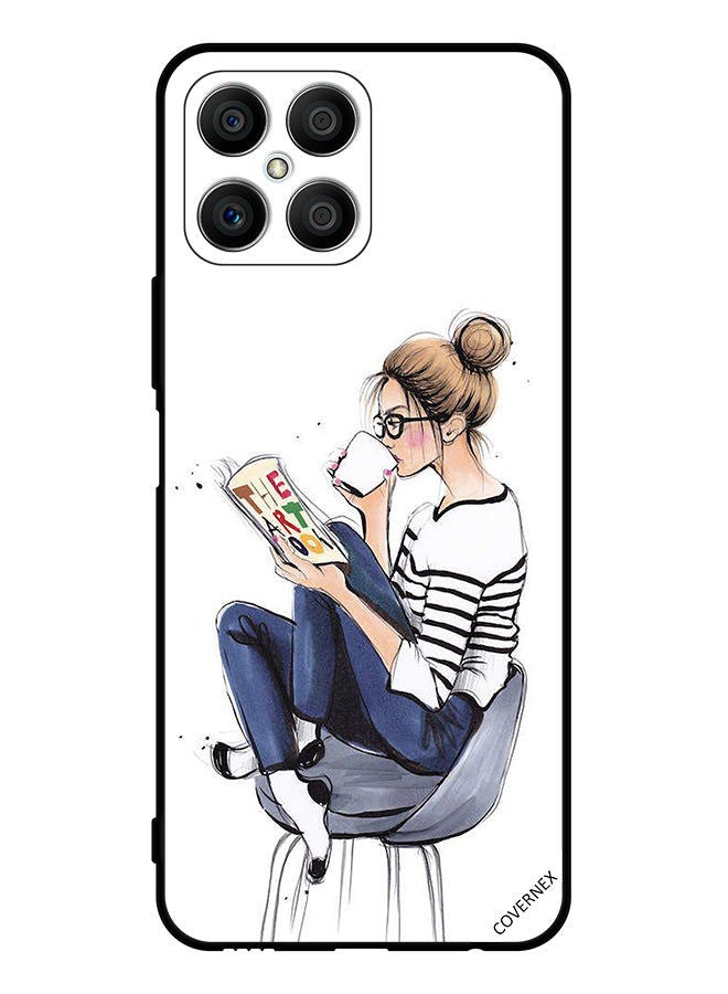Covernex Protective Case Cover For Honor X8 Reading The Art Book - Image 1