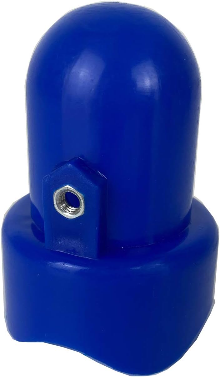 MSSVIGING Large Trampoline Enclosure Pole Caps with Screw-in Bolts, Only Fit for Pole 1.5 Inch Diameter, 6 Piece, Blue,Trampoline Pole Toppers - Image 3