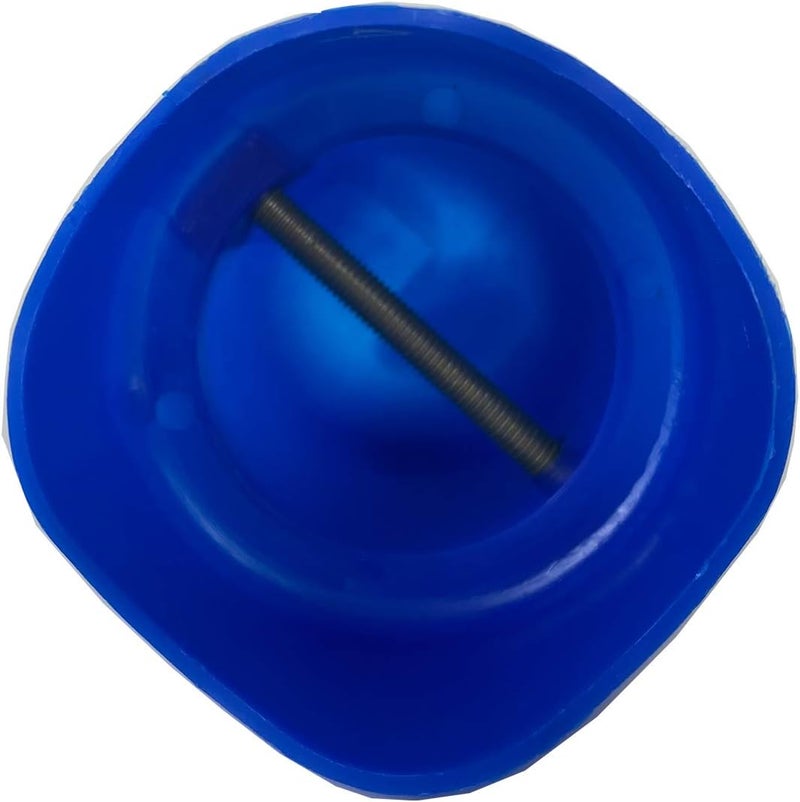 MSSVIGING Large Trampoline Enclosure Pole Caps with Screw-in Bolts, Only Fit for Pole 1.5 Inch Diameter, 6 Piece, Blue,Trampoline Pole Toppers - Image 4