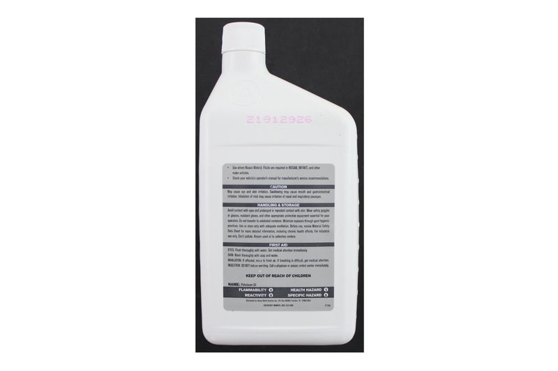 Nissan Genuine Nissan Fluid 999MP-MTS00P Nissan Matic-S Automatic Transmission Fluid - 1 Quart , white - Image 2