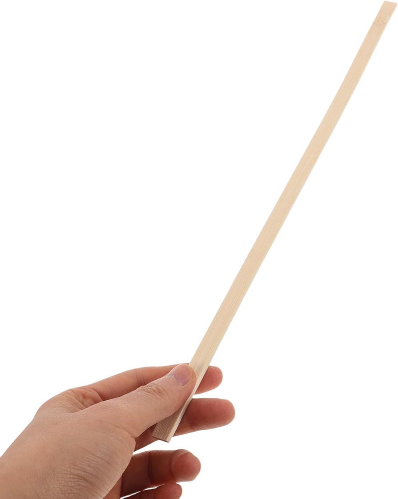 50pcs Square Craft Sticks for DIY Projects and Architectural Model Making, 9x3x300mm Natural Wood Crafting Materials for Hobbyists and Landscape Crafts - Image 3