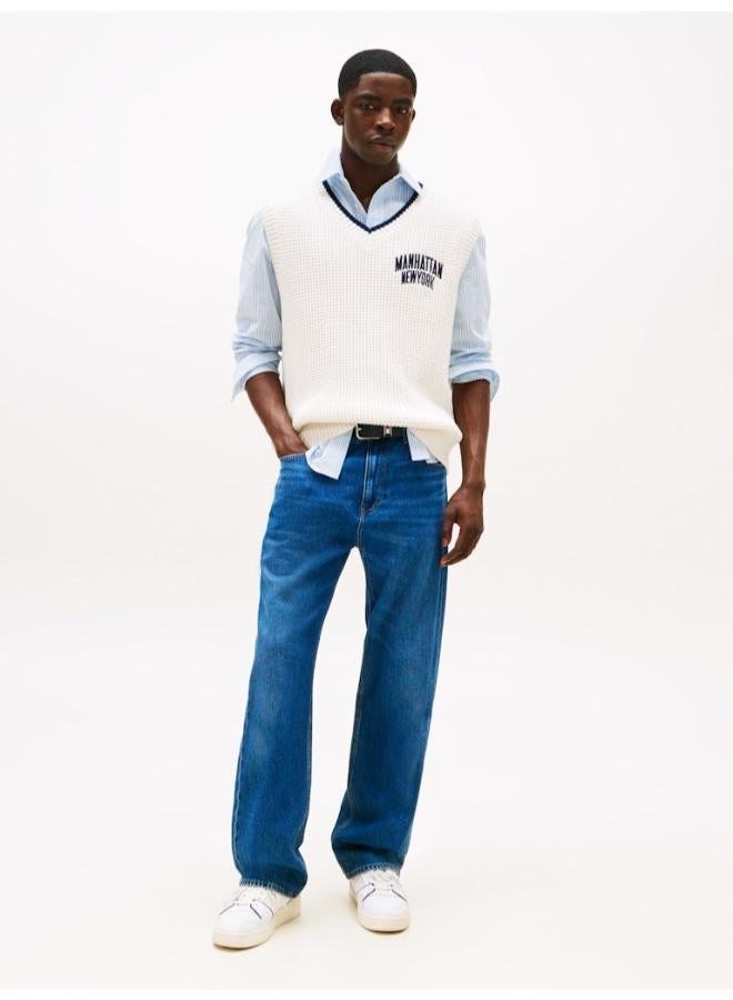 TOMMY HILFIGER Otis Whiskered Regular Straight Leg Jeans - Image 3