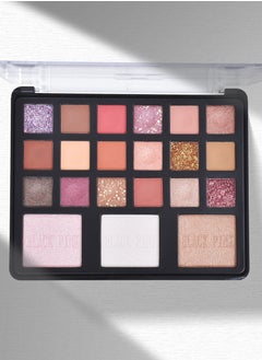 Black Pink Eyeshadow and highlighter palette  - Image 1