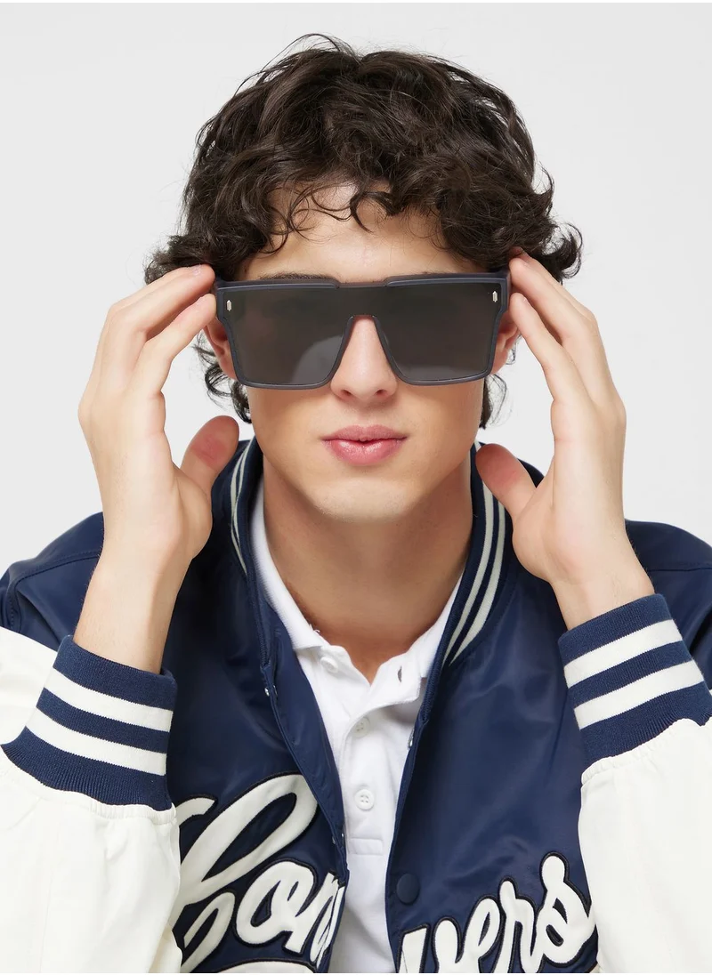 Seventy Five Polarized Lens Wayfarer Sunglasses