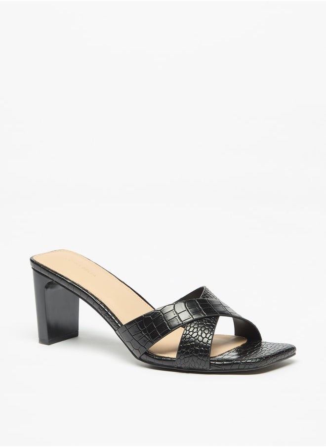 Flora Bella By Shoexpress Women Casual Slip On Block Heels  - Image 1