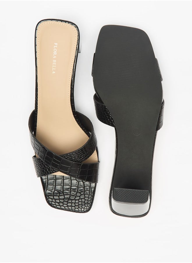 Flora Bella By Shoexpress Women Casual Slip On Block Heels  - Image 4