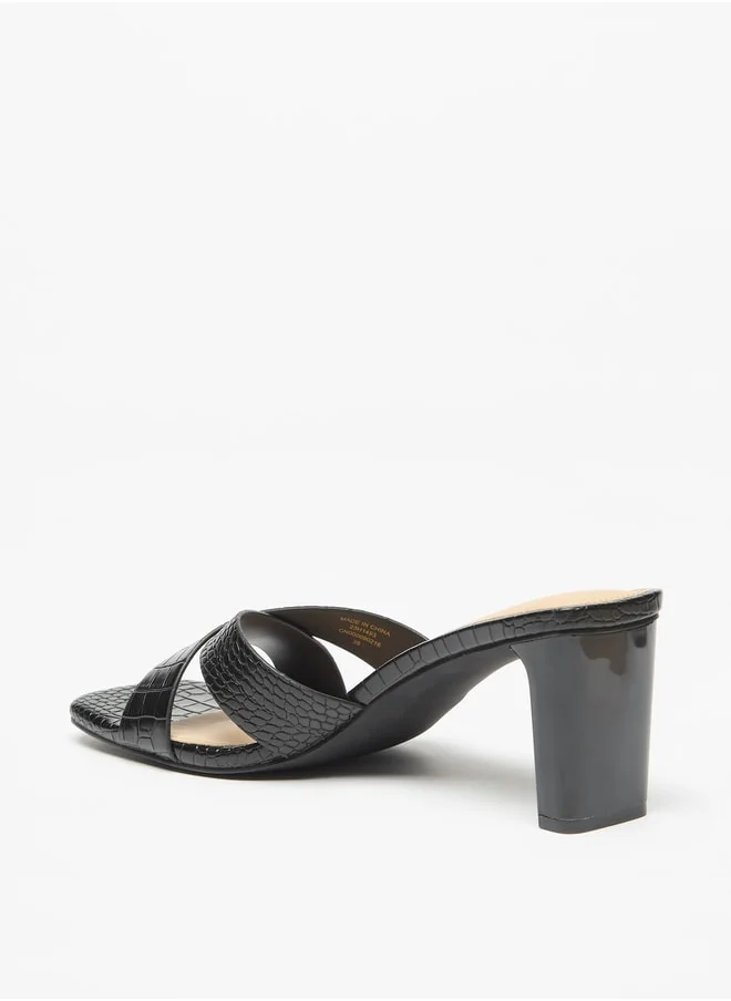 فلورا بيلا من شو إكسبرس Women Casual Slip On Block Heels