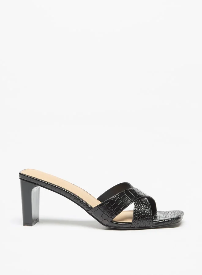 Flora Bella By Shoexpress Women Casual Slip On Block Heels
