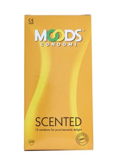 Moods Scented Condoms 12 Pieces  - Image 1