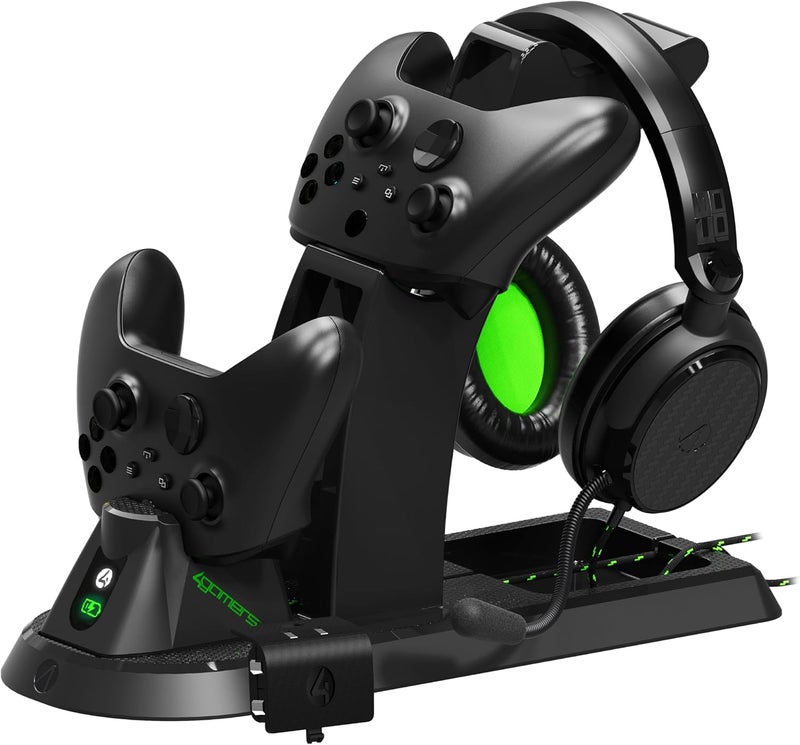 4gamers Ultimate Gaming Station for Xbox Series X/S, Black - Image 1