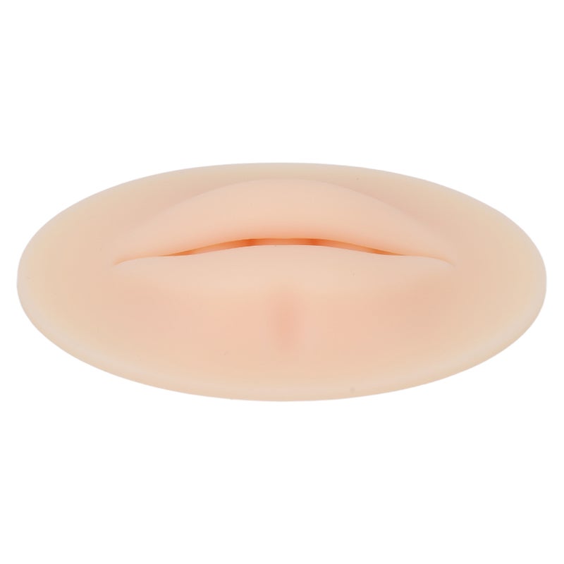3D Silicone Lips Soft Elastic Silicone Real Skin Touch Feeling Widely Used Fake Lips for Microblading Practice - Image 1