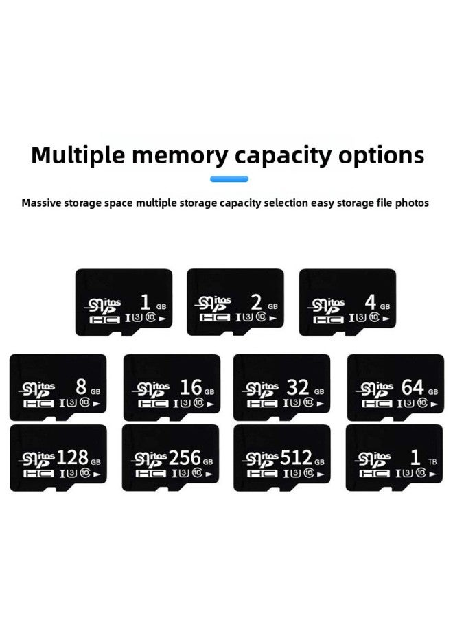 Manufacturer Wholesale 8g Memory Card 16Gtf Card 32g Mobile Phone 128g Camera 64g Monitoring Driving Recorder Tf Card 