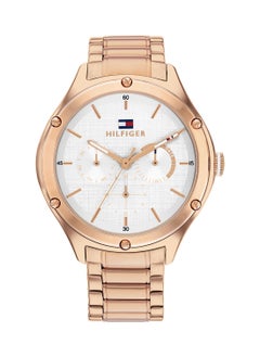 TOMMY HILFIGER Women's Analog Round Shape Stainless Steel Wrist Watch 1782682 - 41 Mm  - Image 2