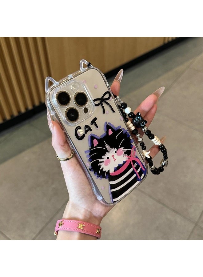 NIBEMINENT Bows And Kittens Protective TPU Case Cover For iPhone 17 Pro Max - Image 1