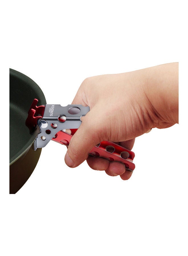 NIBEMINENT Outdoor Camping Portable Frying Pan Hand Tong  - Image 2