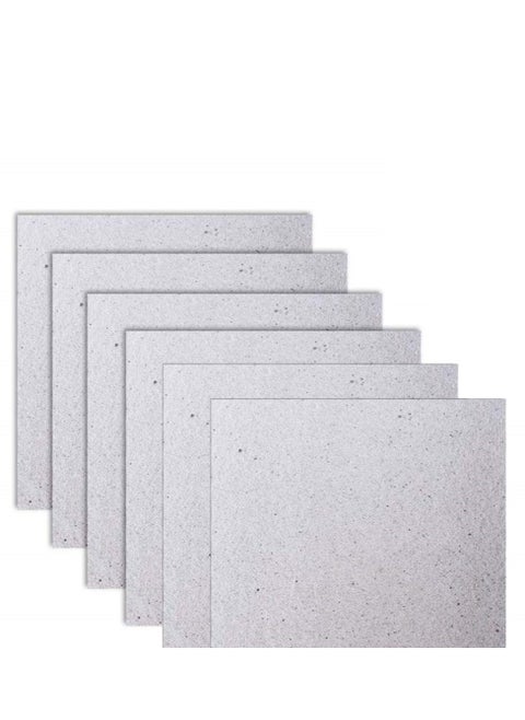 6 Pack High Temperature Mica Microwave Waveguide Covers for Universal Oven Repair 13cm x 13cm