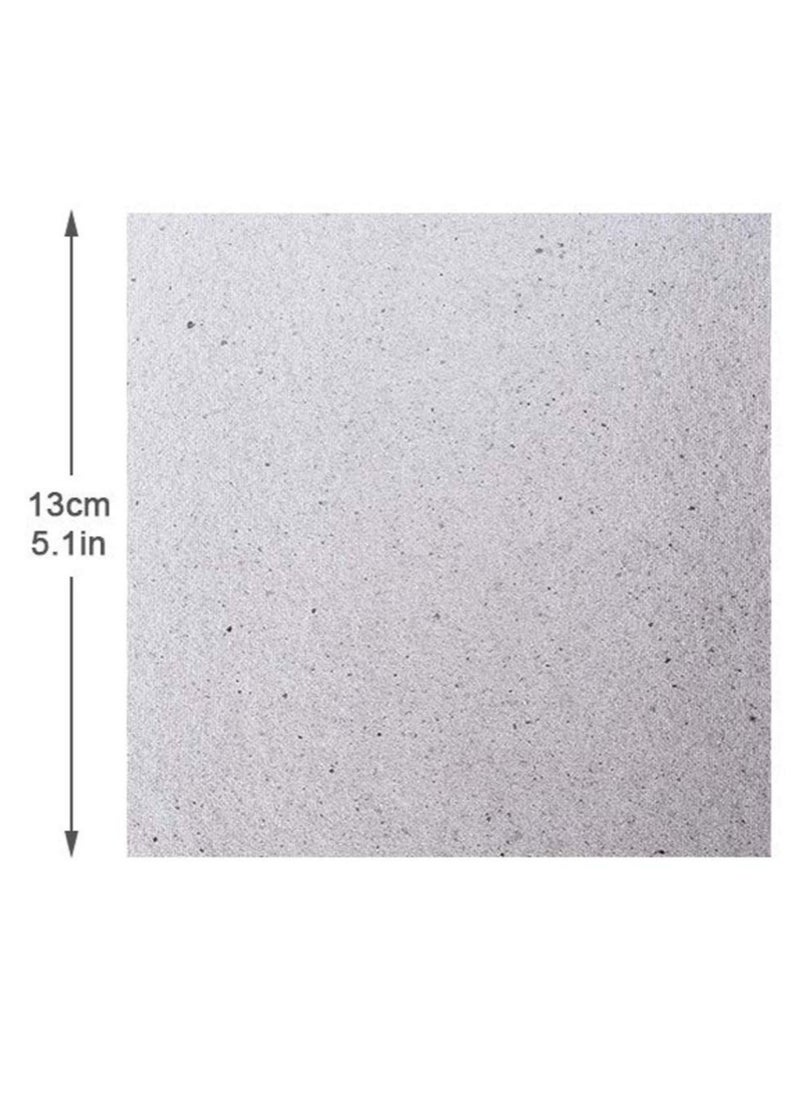 Generic - 6 Pack High Temperature Mica Microwave Waveguide Covers for Universal Oven Repair 13cm x 13cm - Image 1