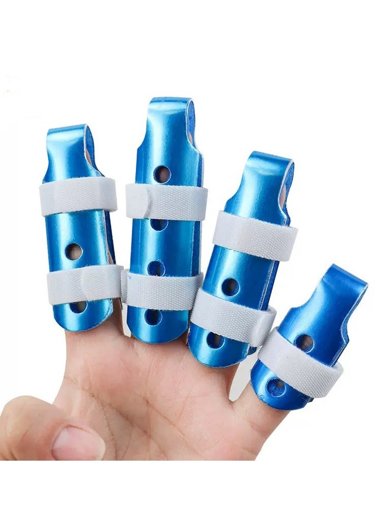 3-Piece Finger Splint, Metal Finger Support Brace for Broken Fingers Straightening Arthritis (3 Size) - Image 2