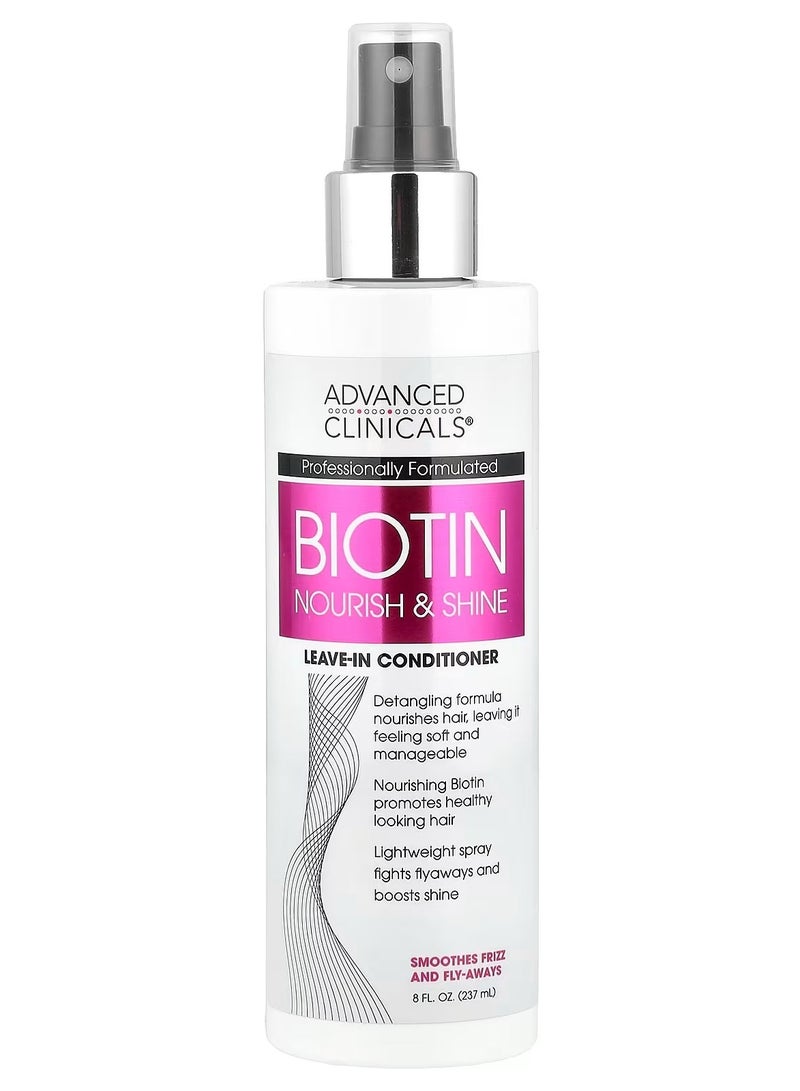 أدفانسد كلينيكال بلسم الشعر بالبيوتين من أدفانسد كلينيكالز، 8 أونصة سائلة (237 مل) - Image 1