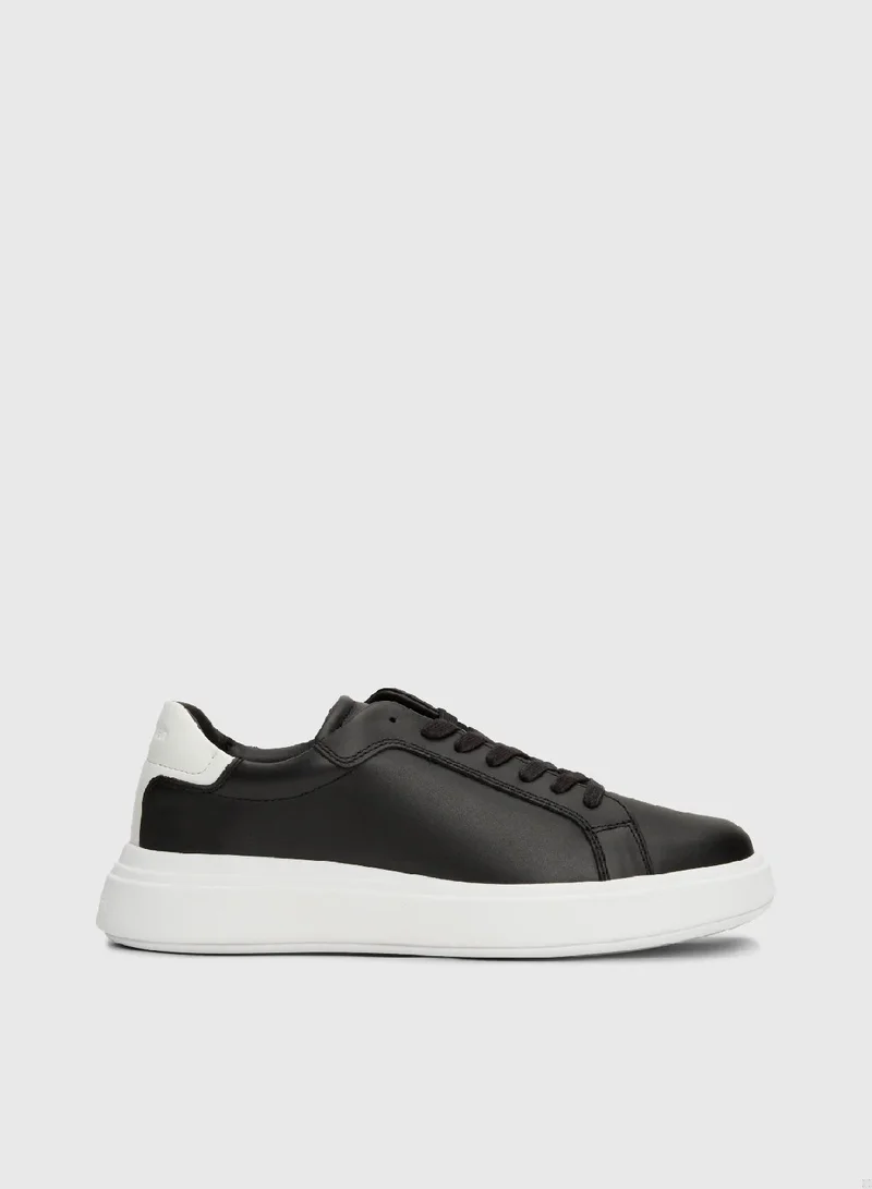CALVIN KLEIN Leather Trainers