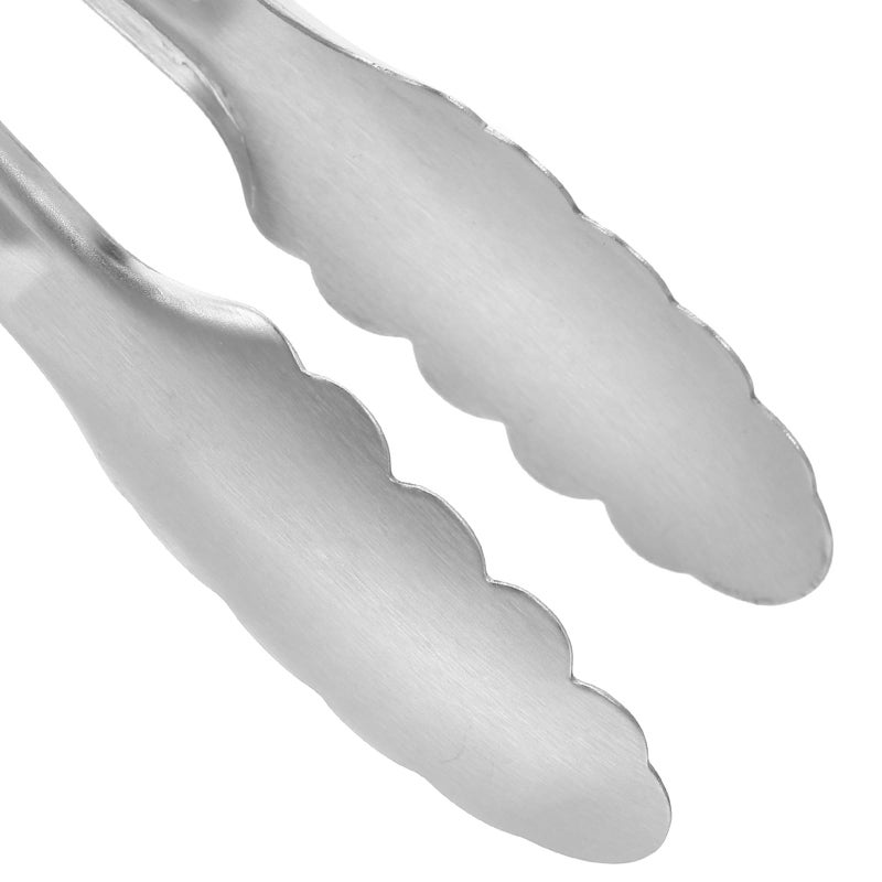 Stainless Steel Sugar Cube Tongs Non Slip Kitchen Utensils for BBQ Cooking Serving - Image 4