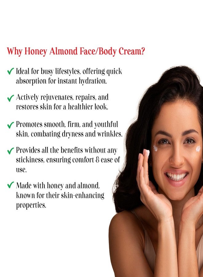 Labolia Beaute Honey Almond Cream With Vitamin E Revives Natural Glow & Improves Skin Texture | All Purpose, All Season | Dermatologist Recommended | 2 X 100gm - Image 3
