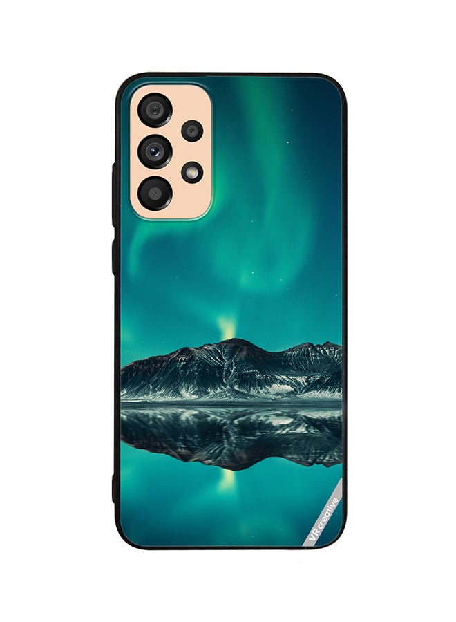 VR CREATIVE Protective Case Cover For Samsung Galaxy A23 Aurora Design Multicolour - Image 1