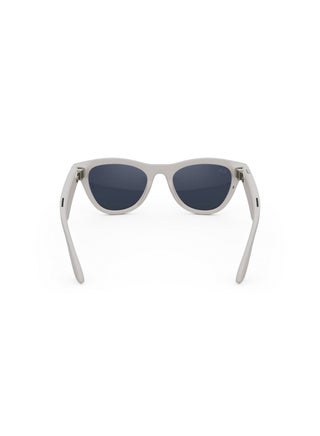 RAY-BAN Skyler (Gen 1) Shiny Chalky Gray Frame Clear to Sapphire Transitions Lens Standard High Bridge grey - view 3
