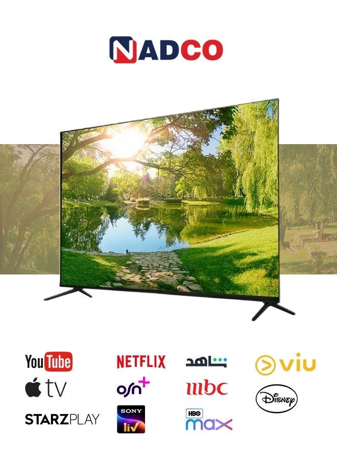 Nadco 55 Inch Smart TV 4K Ultra HD WebOS Frameless WiFi HDMI USB Ports, NC55T4K - Image 2