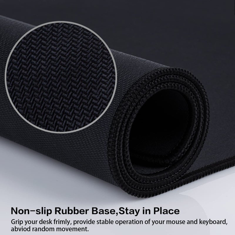 Canjoy Gaming Mouse Pad (31.5x15.7in) 3mm Thickness XX-Large Extended Mousepad Big Computer Keyboard Full Desk Mousepad with Anti-Slip Base Anti-Fray - Image 5