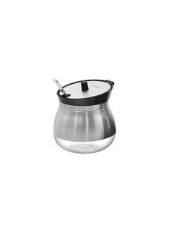 Treo By Milton Ghee Dani Stainless Steel Ghee and Oil Pot, Storage Container with Spoon 270 ml, Multipurpose Servings jar, Silver for Kitchen & Dining - pzsku/Z5D5E20175843F780E6ADZ/45/_/1738306435/d37dda9d-1fc2-4480-90ed-11a57748d1f2