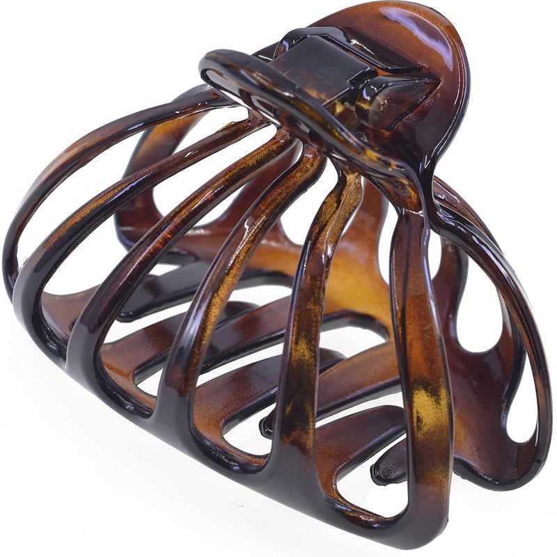 Camila Paris CP3631 Octopus French Hair Clips for Women Thick Hair Large Hair Clips for Thick Hair for Curly Wavy Long Hair Strong NoSlip Grip Hair Claw Clip Big Hair Clips for Women Made in France