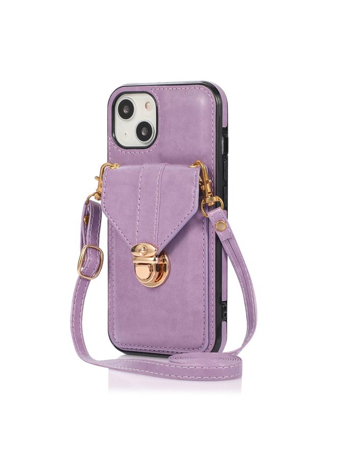 اس-توب جراب لهاتف iPhone 14 Pro Max مزود بفتحة للبطاقة وحبل للهاتف - Image 2