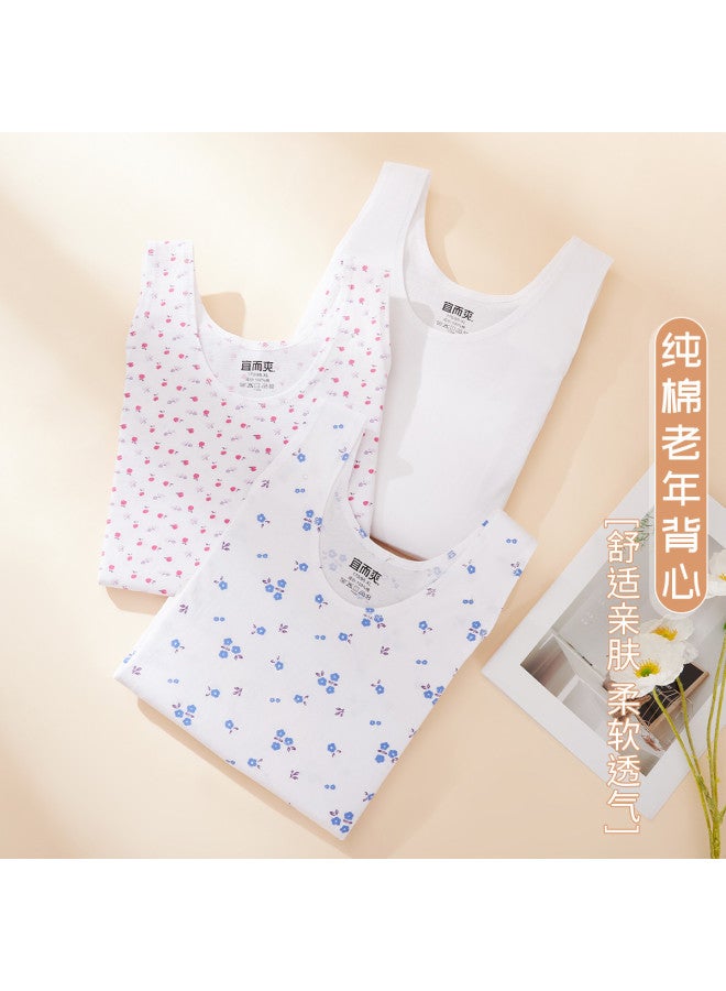 Your Sun 100% Cotton Breathable Mid-Age Women'S Camisoles, Mother'S Underwear Lightweight Undershirts - Image 4