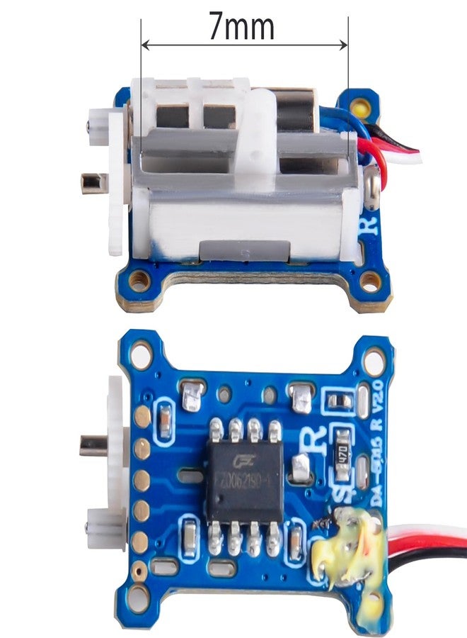 Wishiot 2pcs 1.5g Micro Servo Linear Digital Servo Fast Response Linear Actuator for 3D Flight Crafts Indoor Aircraft Small RC Plane - Image 4