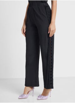 Khizana Laser Cut Out Shirt & Pant Set  - Image 3