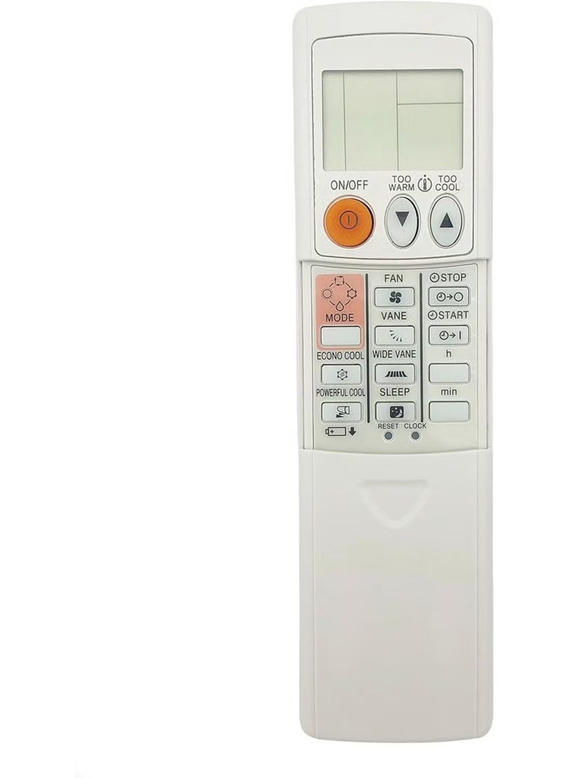 ELTRAZONE Universal Remote Control Replacement for Mitsubishi Air Conditioner A/C | Compatible with MSZ-A12NA, MSZ-GE09NA, MSZ-A15NA, MSZ-D30NA & More | Easy Setup, Celsius Display, High-Performance Control for Mitsubishi A/C Models - Image 2