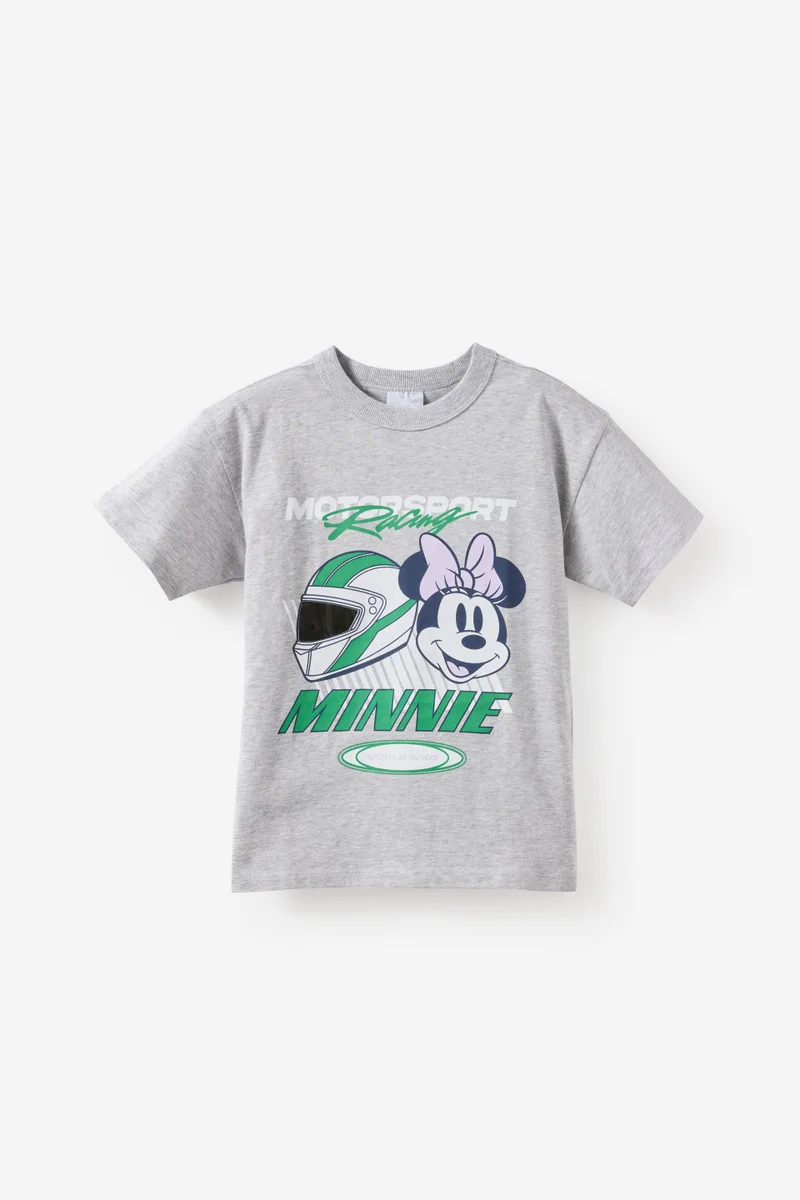 Cotton On Mickey & Minnie Disney Drop Shoulder Short Sleeve Tee
