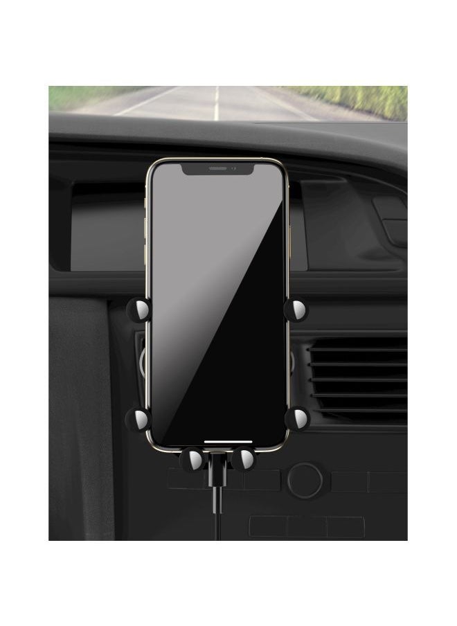 NIBEMINENT Universal Mobile Phone Holder Black  - Image 5