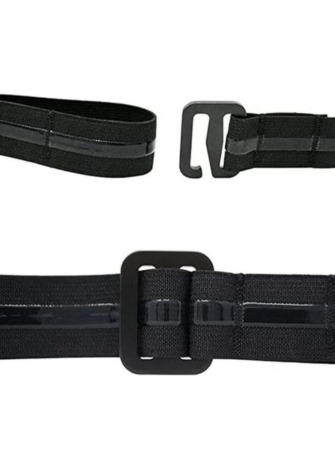 Generic 1 Pcs Men Shirt Stays Shirt Lock Belt,Shirt Stays Adjustable  Elastic Shirt Holder Keeps Shirt Tucked in for Men,Garter Belt Man Shirt  Men's Shirts Universal Men and Women Lock 110CM |