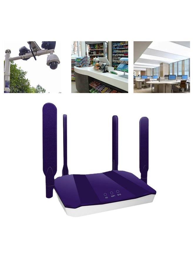 Thoraya - 4G Wireless Router 300Mbps Speed External Antenna Strong Signal High Stability Portable 4G LTE Hotspot UK Plug 220V - Image 1