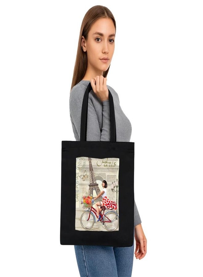PrintingZone Printed Tote Bag For Women| Printed Canvas Tote Bag for Women for Office & College - Image 3
