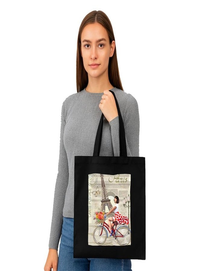 PrintingZone Printed Tote Bag For Women| Printed Canvas Tote Bag for Women for Office & College - Image 2