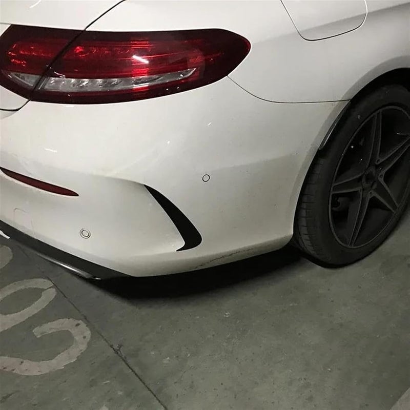 Vuzmode Carbon Look Rear Trunk Spoilers for C-Class Coupe - Image 5