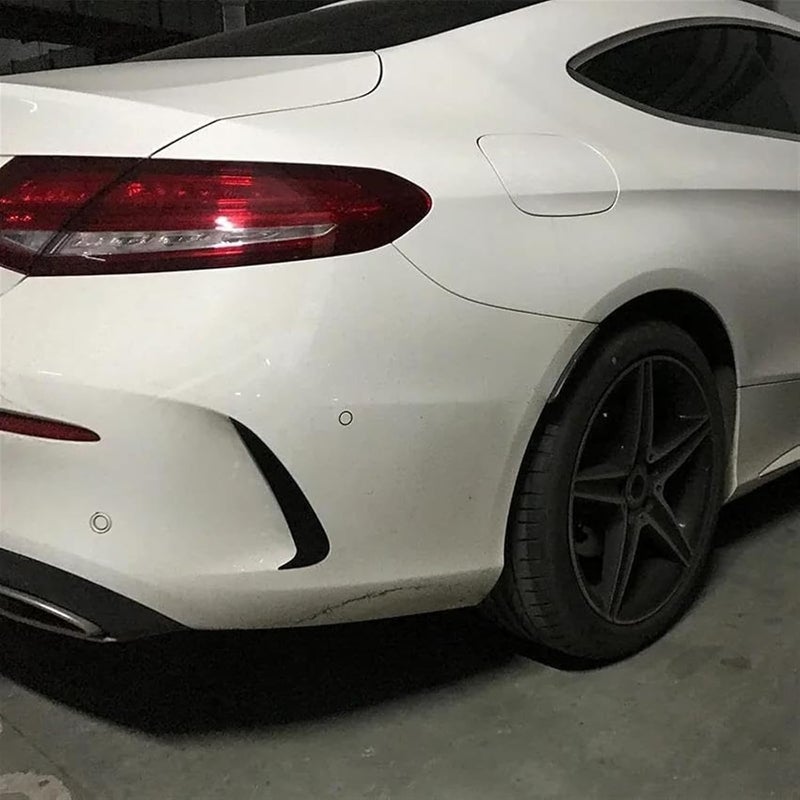 Vuzmode Carbon Look Rear Trunk Spoilers for C-Class Coupe - Image 3