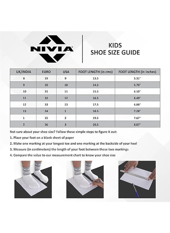 Nivia HY-Court 2.0 Badminton Shoes | For Mens and Boys | Non-Marking Shoe | Court Shoe | For Badminton, Squash, Tennis Players | 12 UK / 13 US / 46 EU - Image 5