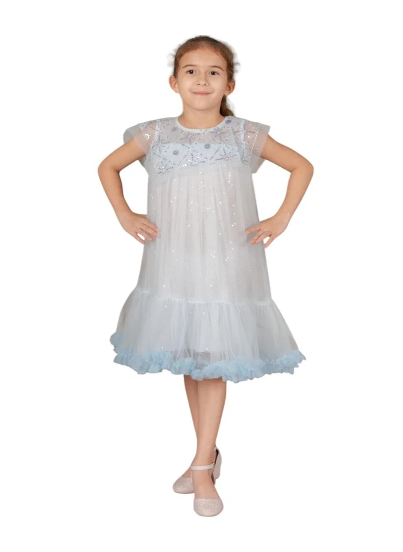 D'Daniela D' Daniela - Frozen Fantasy Dress - Baby Blue